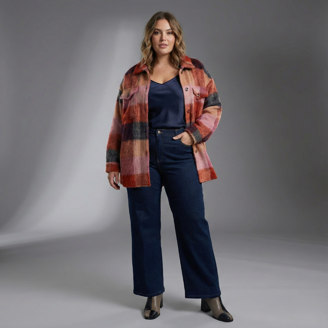 Plus Size Casual Jacket for Women