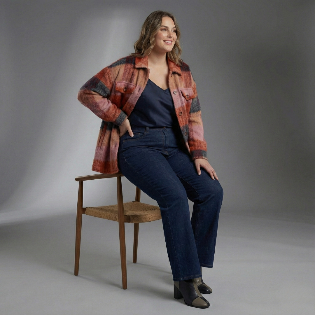 Plus Size Casual Jacket for Women